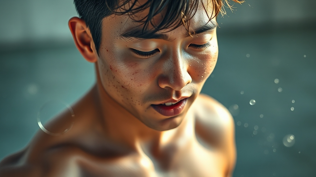 운동 시 관리법 (realistic 스타일)