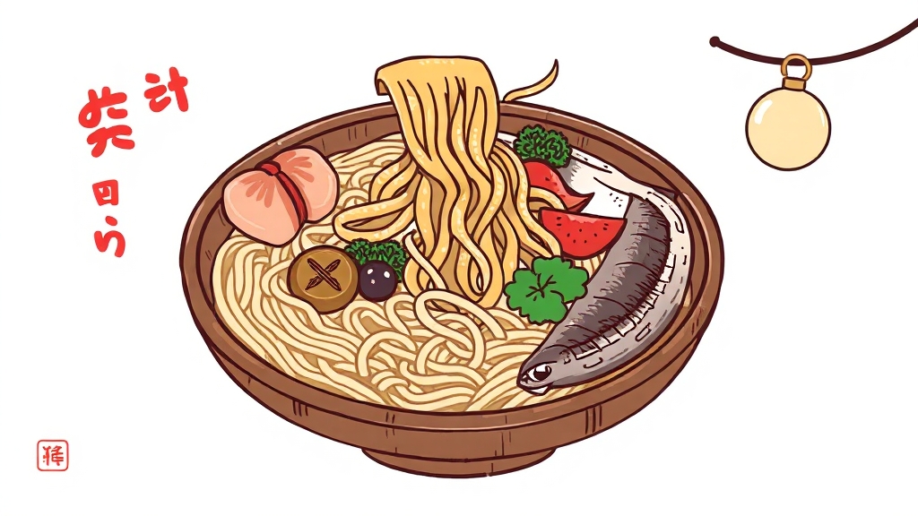 강릉 맛집 가격 & 메뉴 정보 (illustration 스타일)