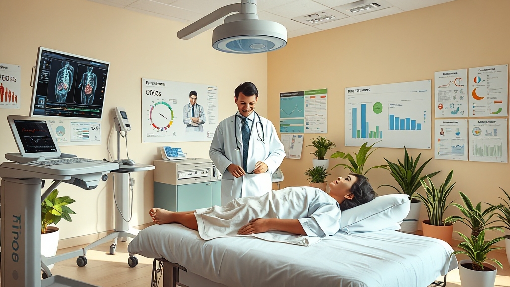 신체검사, 어떤 항목을 보나요? (realistic 스타일)