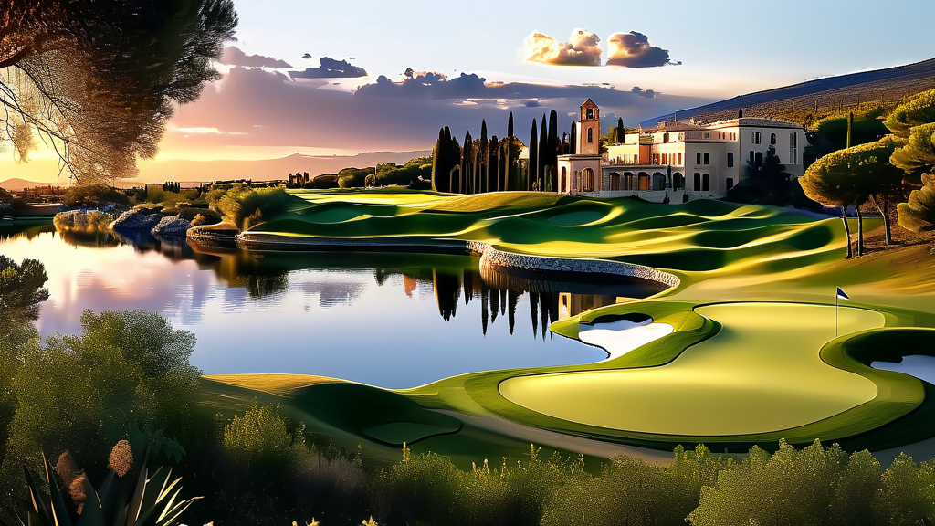 엘리체CC 36홀 코스, 다채로운 라운딩 경험 분석 (realistic 스타일)