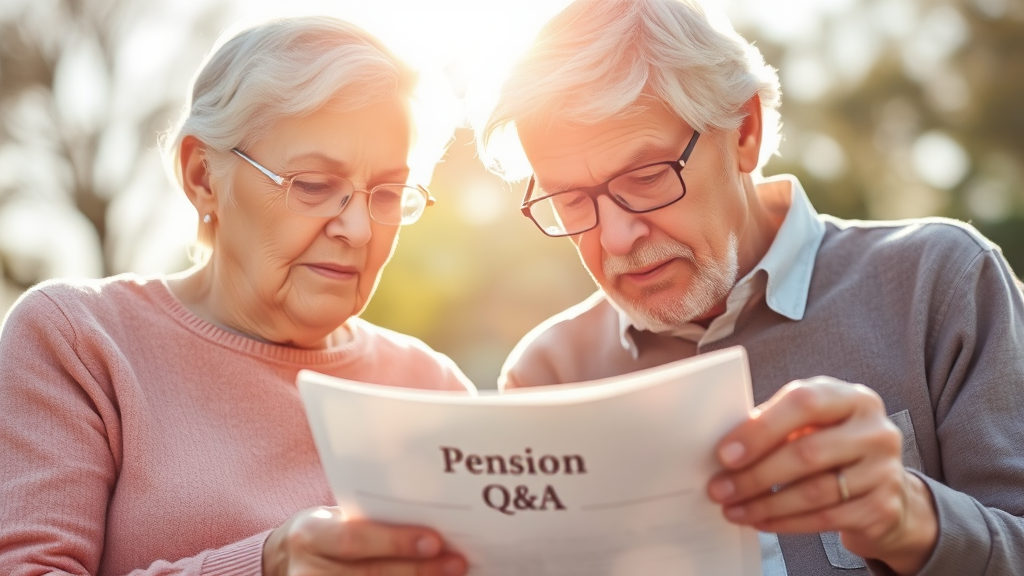 기초연금, 자주 묻는 질문들 (watercolor 스타일)