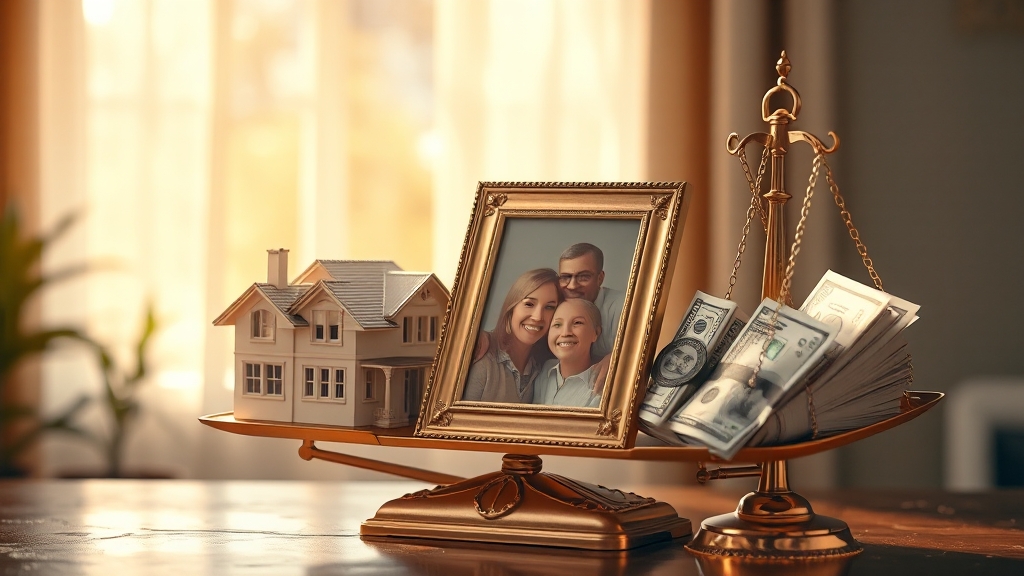 상속세 계산 방법: 핵심 요소 (realistic 스타일)