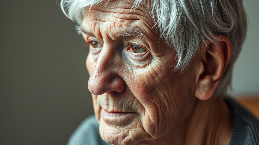 파킨슨병, 운동 증상 외 다른 증상은? (realistic 스타일)