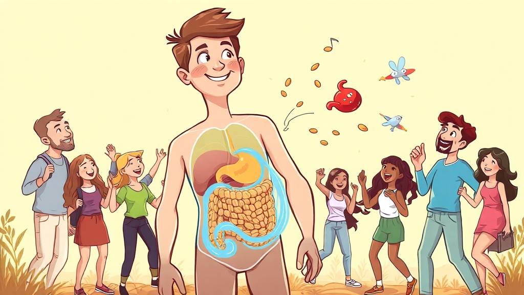 파로 효능 집중 분석: 영양 & 건강 효과 (cartoon 스타일)