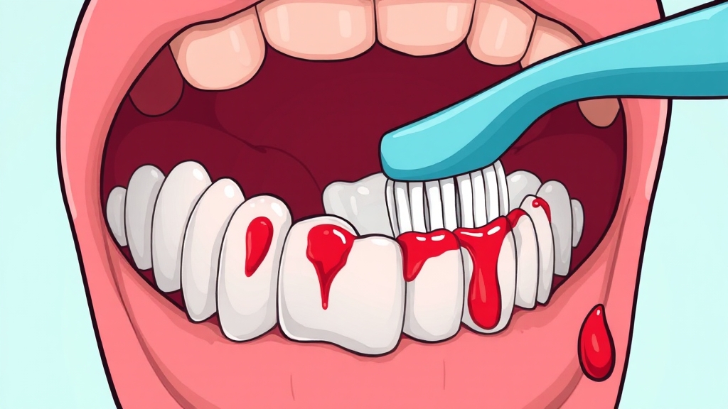 잇몸 염증, 왜 생길까요? (cartoon 스타일)