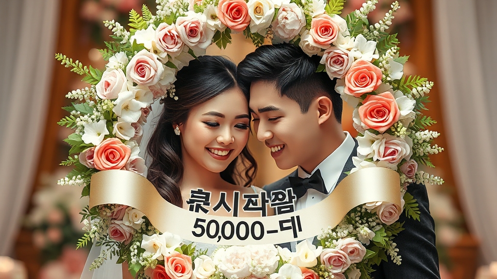 화환 가격 & 합리적 구매 전략 (realistic 스타일)