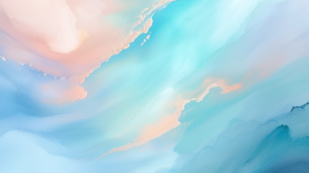 위임장 작성 시 주의해야 할 점 (watercolor 스타일)