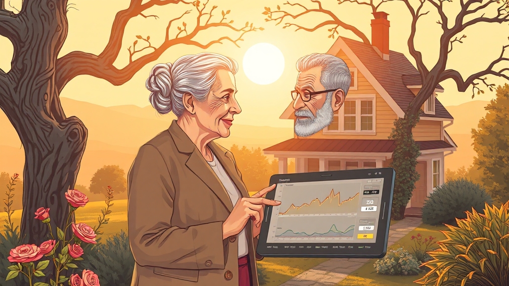 주택연금, 얼마나 받을 수 있을까요? (illustration 스타일)