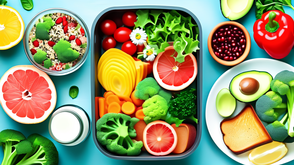 나에게 맞는 다이어트 도시락 선택 가이드 (illustration 스타일)