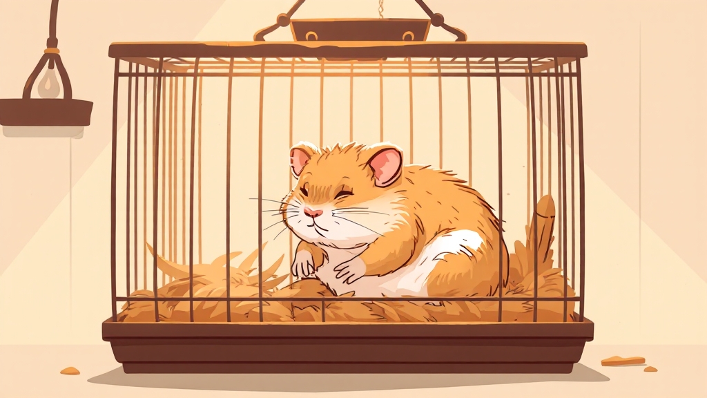 골든햄스터 기본 정보 (illustration 스타일)