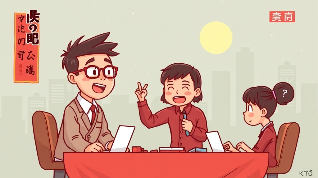 아이티켐 관련 뉴스 및 상장 첫날 상황 (cartoon 스타일)