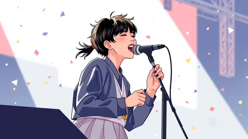 YB 밴드 소개 및 주요 활동 (illustration 스타일)