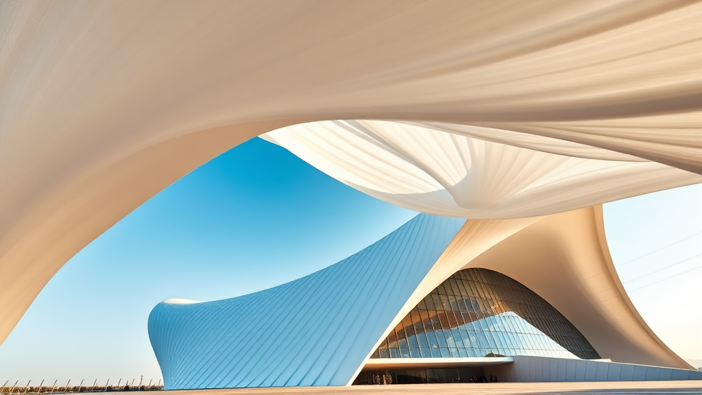 헤이다르 알리예프 센터 (realistic 스타일)