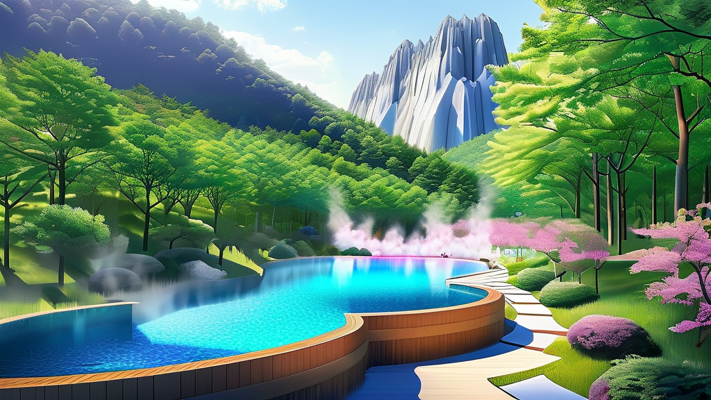 넓은 욕조 같은 즐거움: 온 가족이 만족하는 이천 테르메덴 (realistic 스타일)