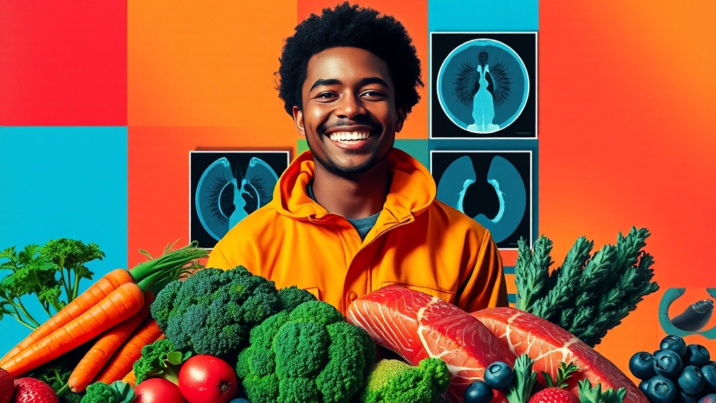 담도암 예방, 생활 습관이 중요! (popart 스타일)