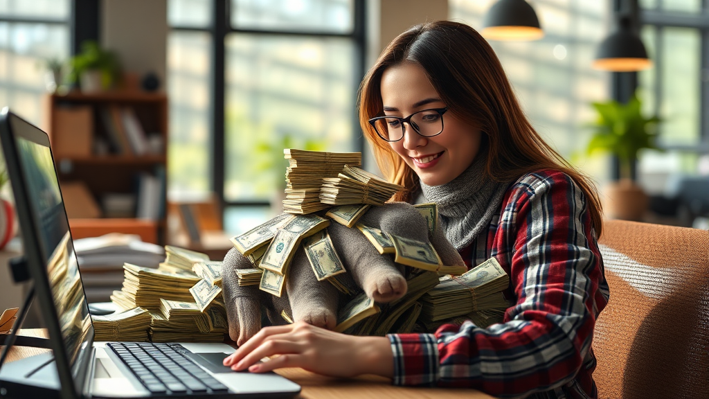 IMA 계좌의 장점 (realistic 스타일)