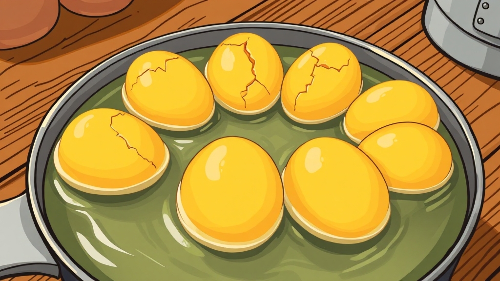 껍질 쉽게 벗기는 비법 (cartoon 스타일)