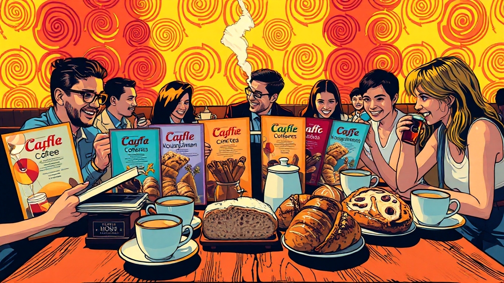 놓칠 수 없는 인기 메뉴 (popart 스타일)