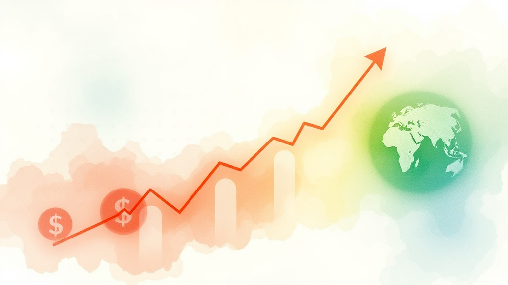 미국 증시 투자, 성공을 위한 전략은? (watercolor 스타일)