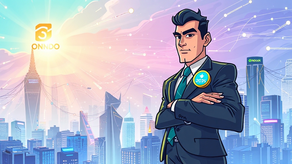 RWA 토큰화 시장과 ONDO ETF 성장 가능성 (cartoon 스타일)