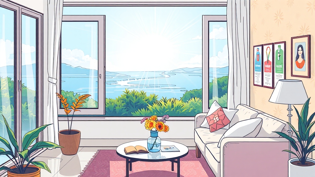 방충망 시공 후 만족도와 유지보수 팁 (cartoon 스타일)