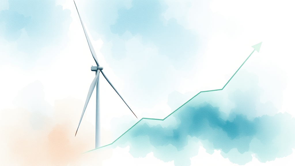 씨에스윈드 주가 흐름 분석 및 투자 전략 (watercolor 스타일)