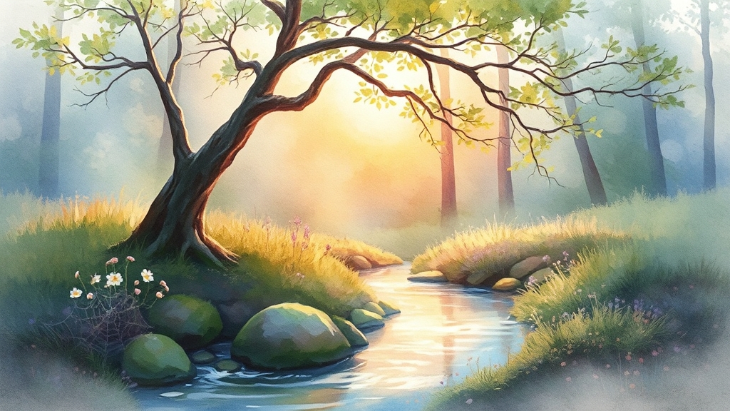 챗GPT 대화 기록 삭제 방법 (watercolor 스타일)
