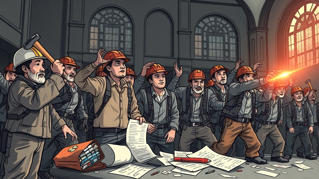 산재보험, 불승인 시 대처법은? (illustration 스타일)