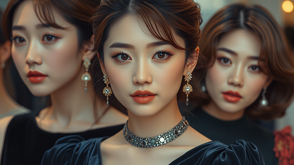 여배우 스타일 집중 분석 (realistic 스타일)