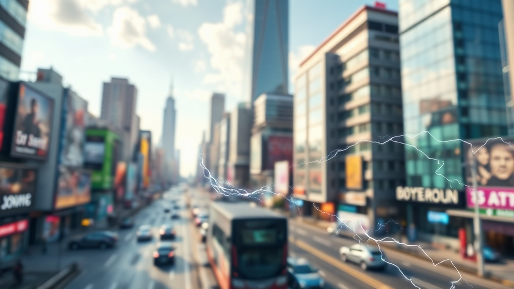 충전 기술, 앞으로 어떻게 변할까? (realistic 스타일)