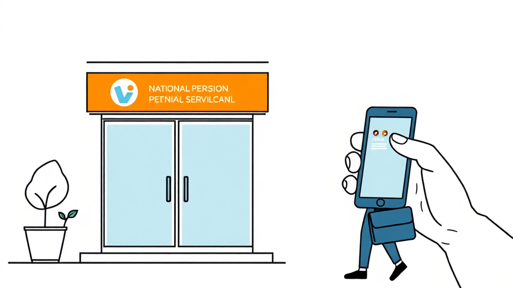 신청 방법과 절차는? (illustration 스타일)