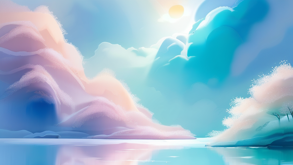 긴급 경영 안정 자금 신청 절차 및 필요 서류 (watercolor 스타일)