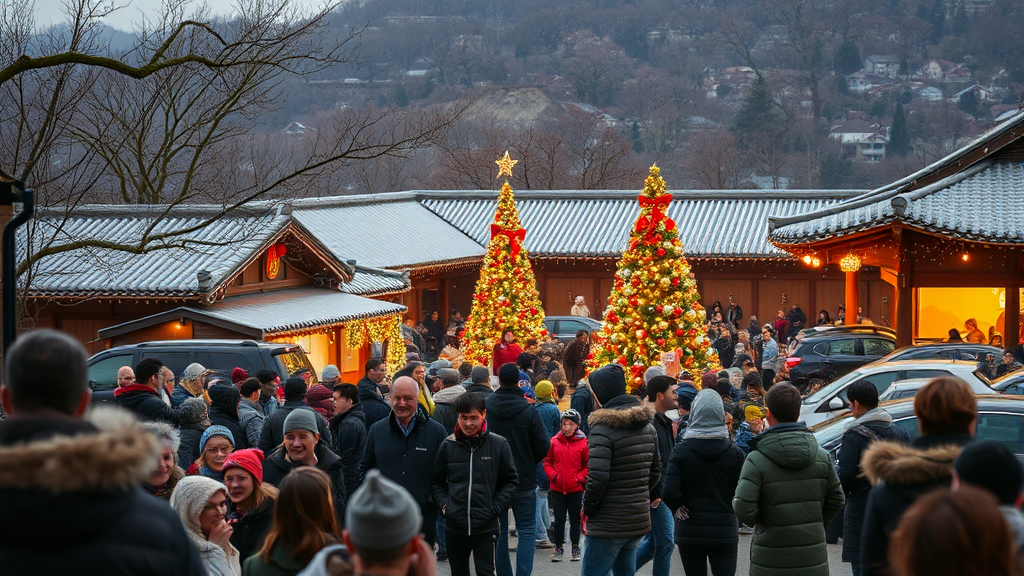 주차 정보 및 관람 팁 (realistic 스타일)