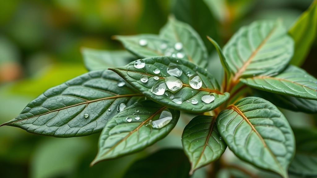 삼백초추출물 선택 시 고려사항 (realistic 스타일)