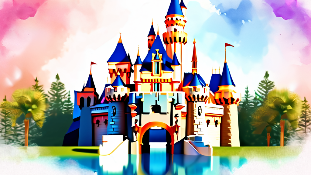 놓치면 후회! 레고랜드 입장권 최저가 구매 방법 (watercolor 스타일)