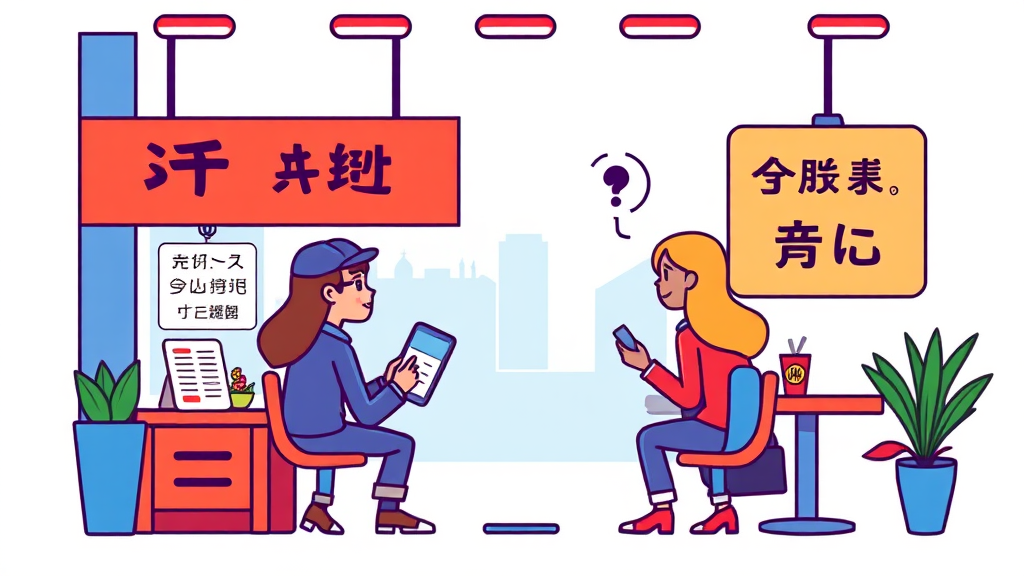 스마트폰 AI 번역 기능 활용법: 화면, 이미지, 음성 번역 (cartoon 스타일)