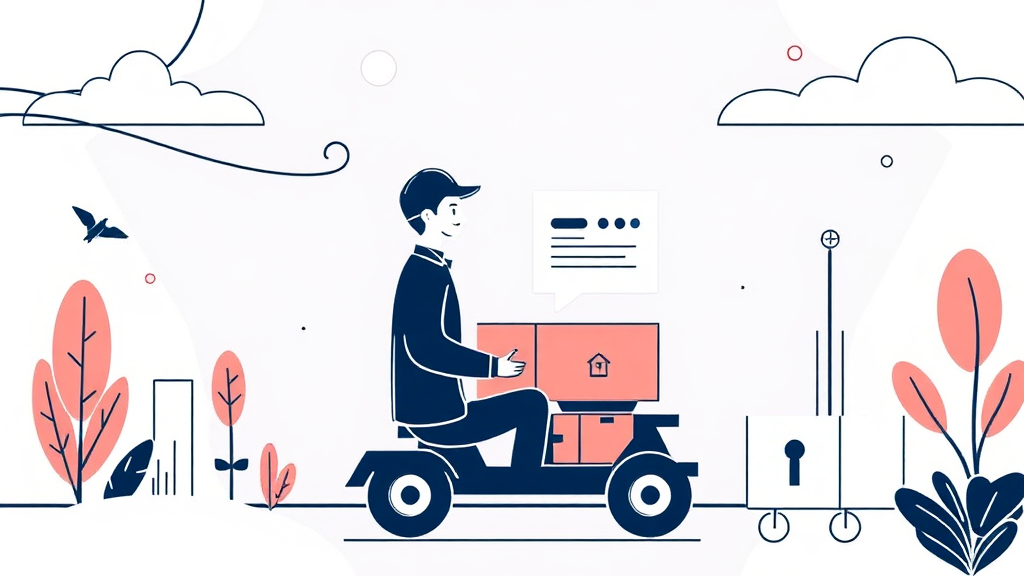 개인 정보 보호 대응 (illustration 스타일)