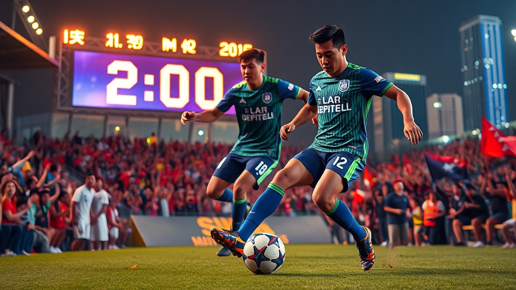 LA FC 데뷔전: 경기 결과는? (realistic 스타일)