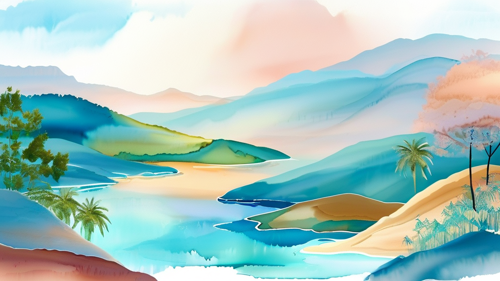 지역별 숨겨진 꿀팁! 지자체 추가 혜택 및 사용처 알아보기 (watercolor 스타일)