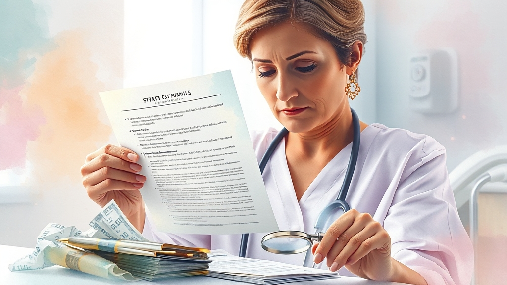 발급 비용, 얼마나 들까? (watercolor 스타일)