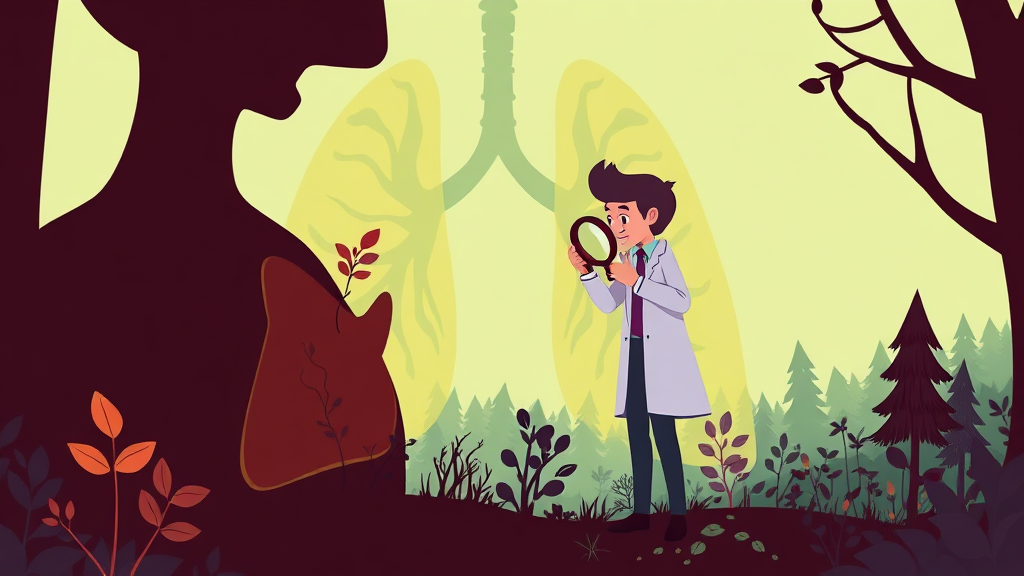 폐결절, 무엇일까요? (cartoon 스타일)