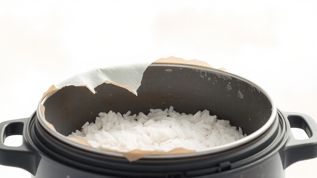 내솥 코팅, 역할과 손상 원인은? (watercolor 스타일)