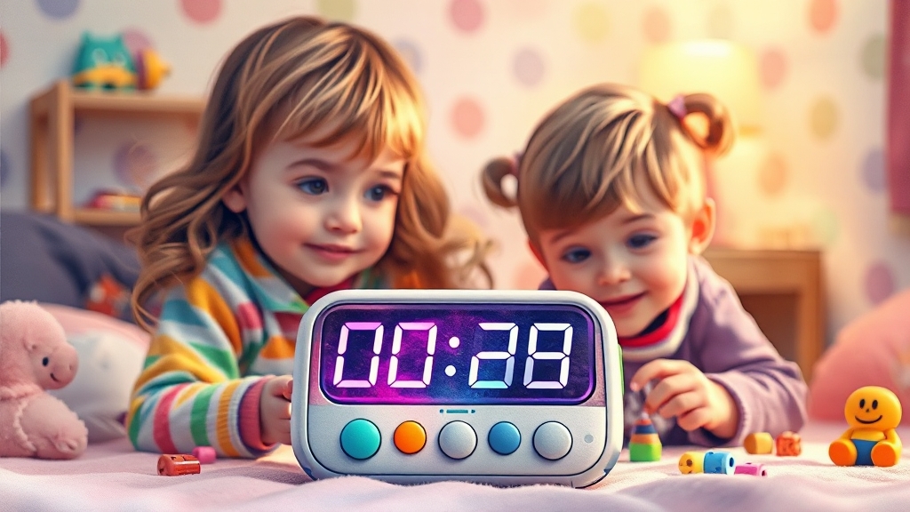 시청 시간 제한 설정 (타이머) (watercolor 스타일)