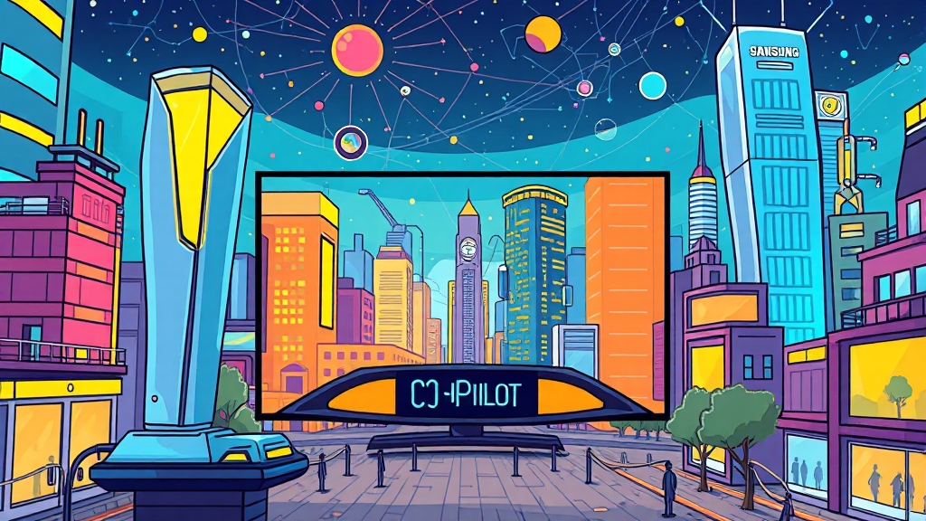 코파일럿 트렌드 및 최신 업데이트 (cartoon 스타일)