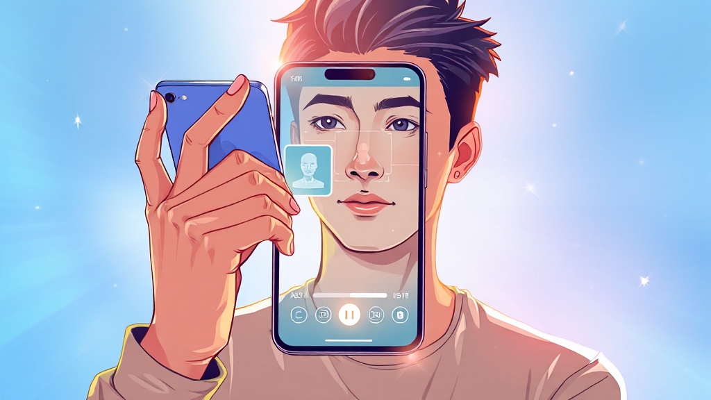 PASS 앱 발급 방법 (illustration 스타일)