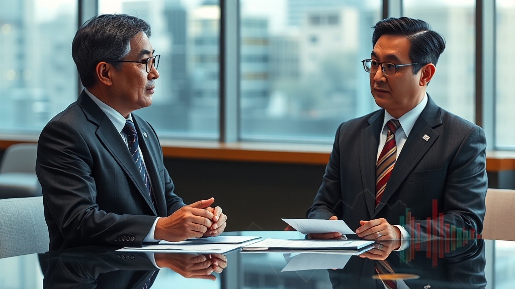 정부의 환율 안정 대책 (realistic 스타일)