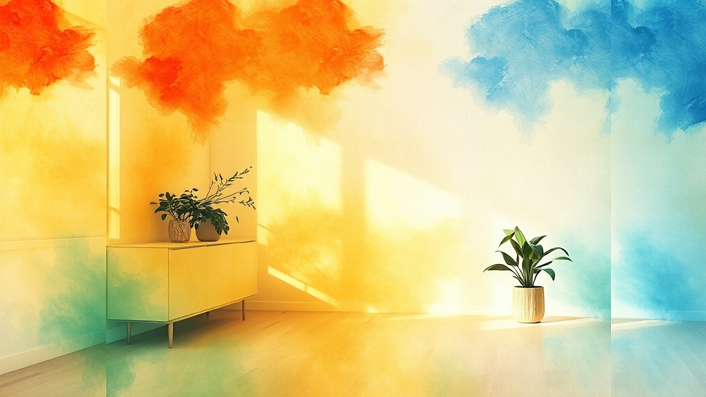 도배 & 장판 종류 완벽 가이드 (watercolor 스타일)