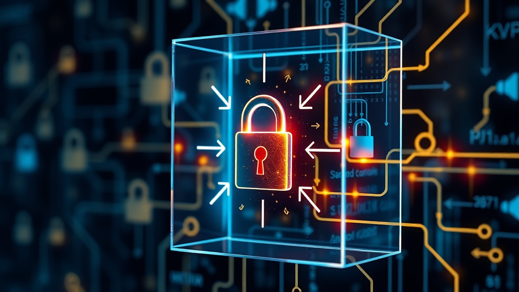 개인정보처리방침이란? (realistic 스타일)