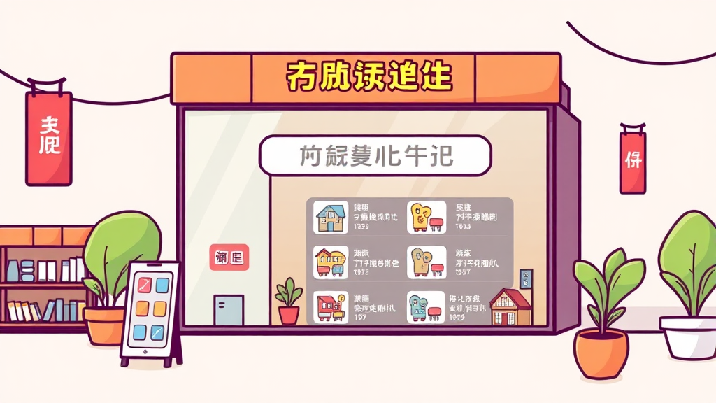 공공임대 신청 방법 및 절차 (cartoon 스타일)