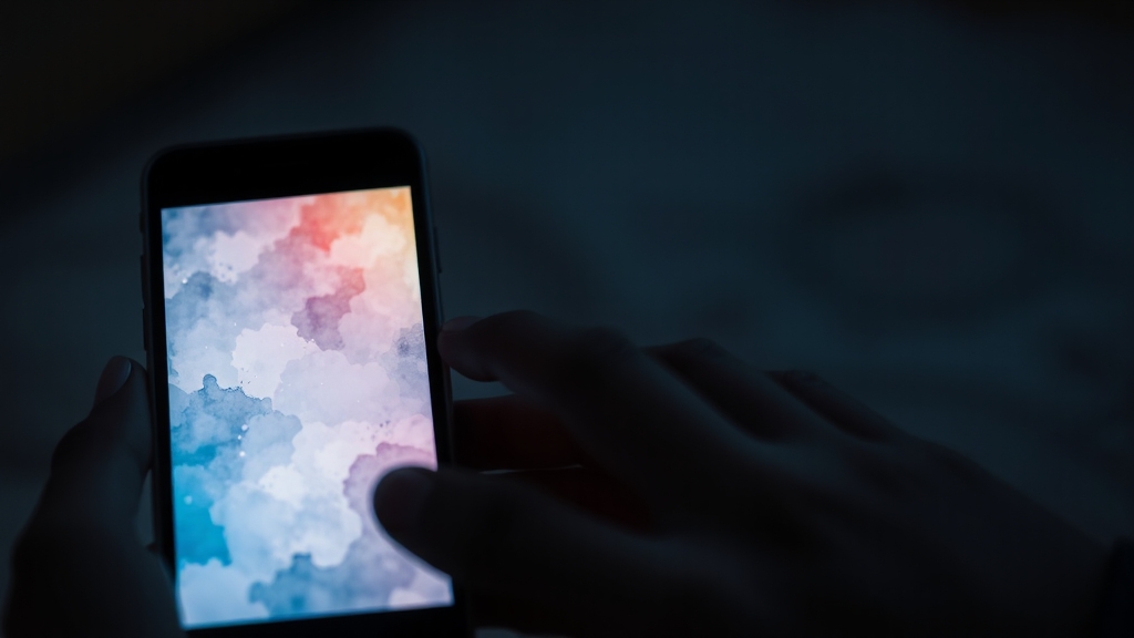 몸과 마음의 SOS 신호 (watercolor 스타일)